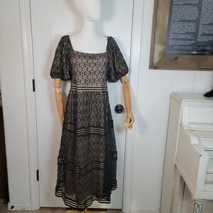 Polygram Melana Elegant Modest Lace Formal Wedding Dress Size Large